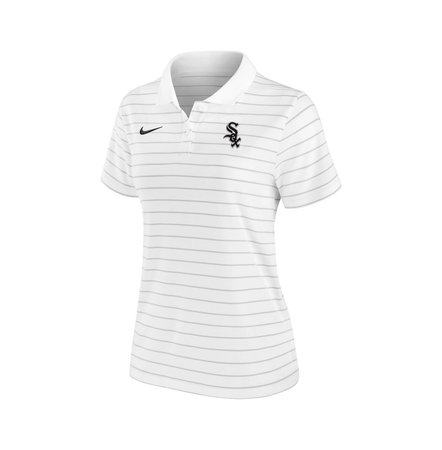 Женское поло Nike White Chicago White Sox Authentic Collection Victory Performance Polo — фото 3