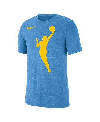 Men's and Women's Blue WNBA Logowoman T-shirt
