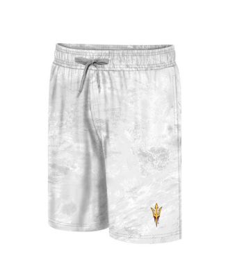 Men's White Arizona State Sun Devils Realtree Aspect Ohana Swim Shorts
