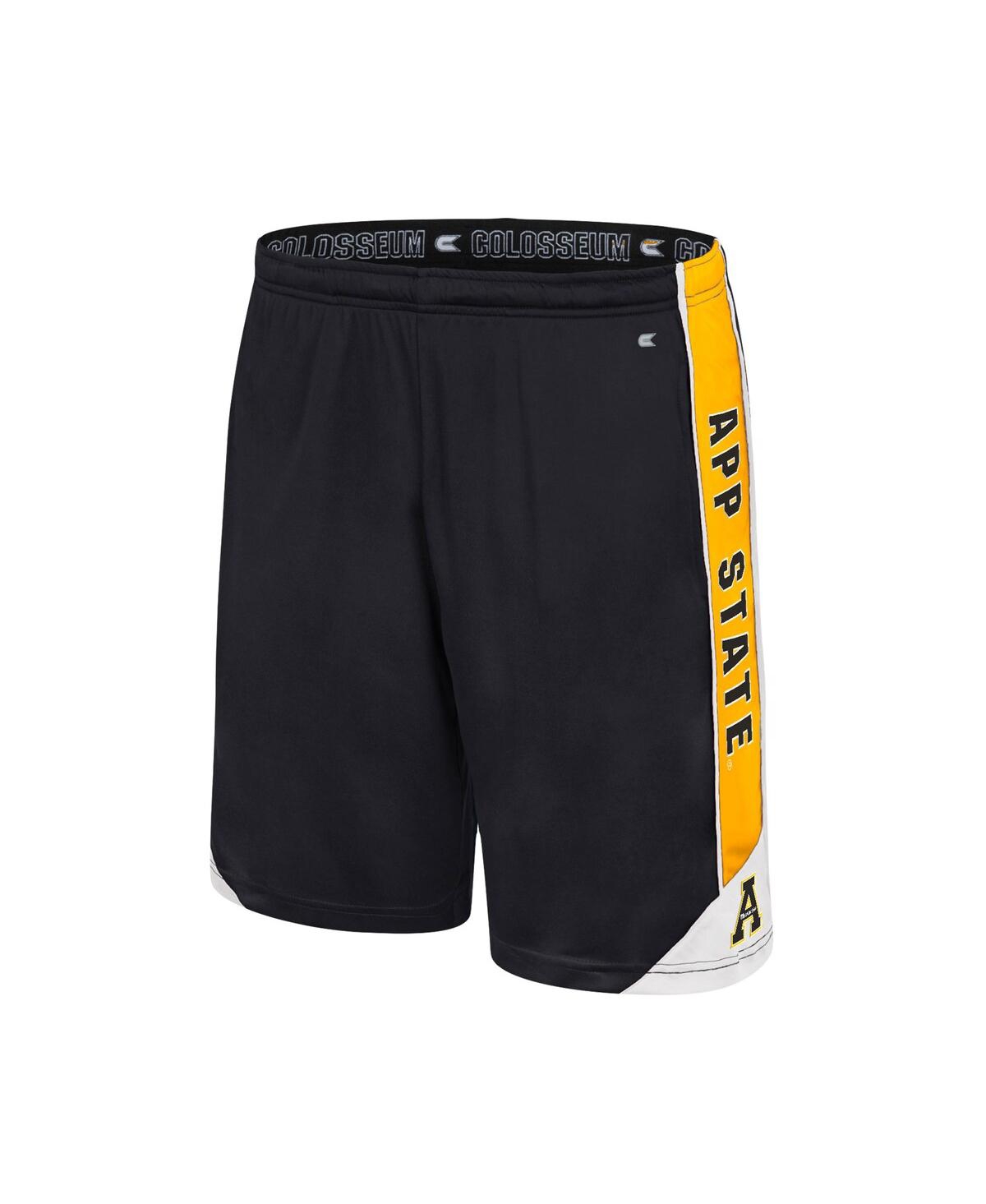 Colosseum Black Appalachian State Mountaineers Haller Shorts In Black