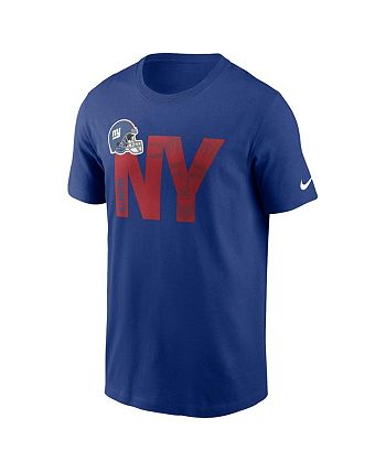 Nike Men's Royal New York Giants Local Essential T-shirt - Macy's