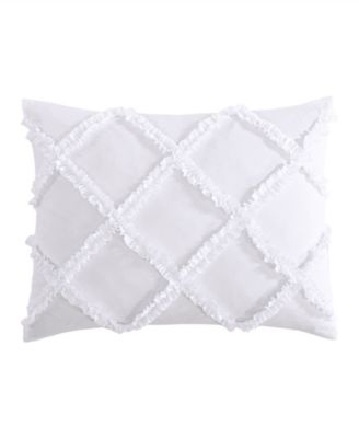 Norah Solid Microfiber 3 Piece Comforter Set, King