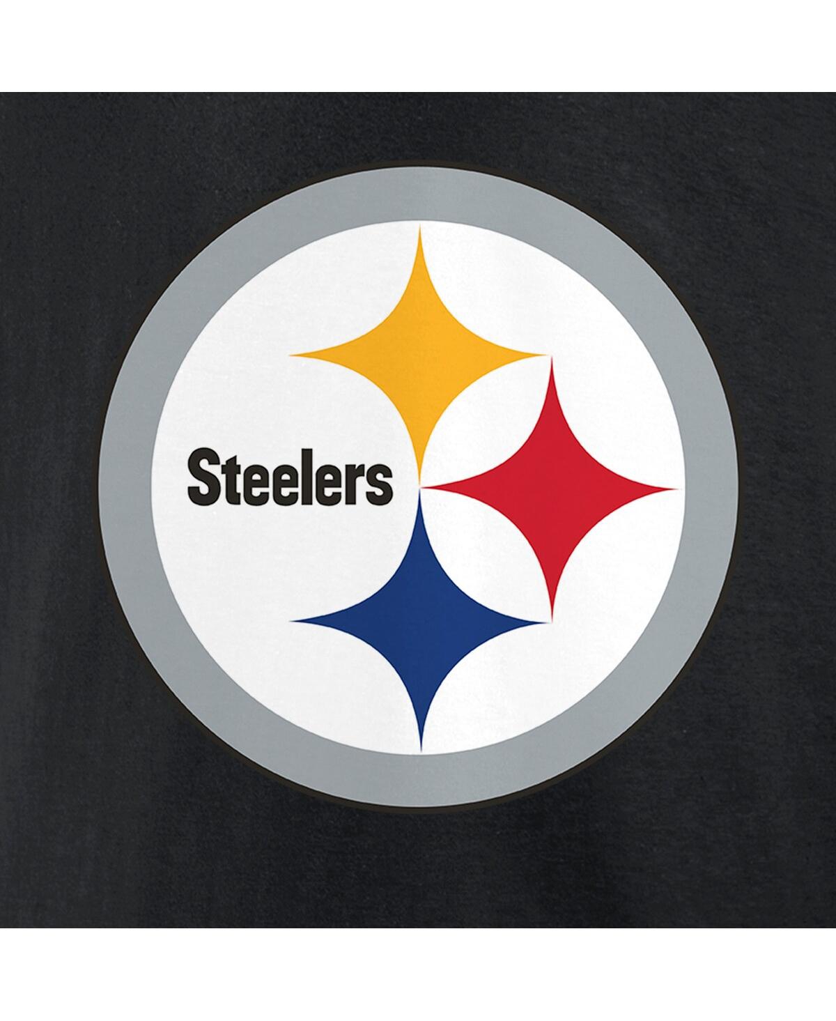 Women's Fanatics Kenny PickettPittsburgh Steelers Player Icon Name and Number V-Neck T-shirt - Black