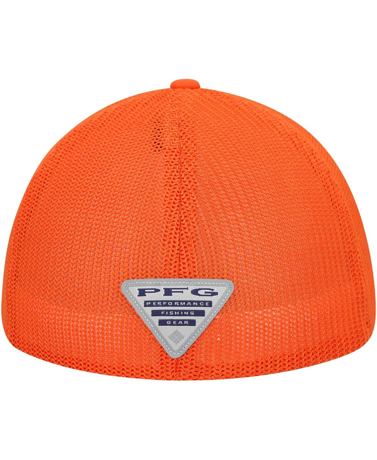 Shop Columbia Men's  Orange Clemson Tigers Pfg Hooks Flex Hat