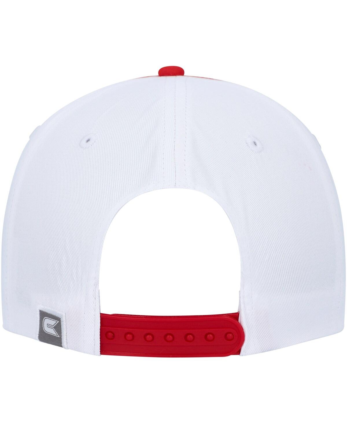 Shop Colosseum Men's  White Nc State Wolfpack Take Your Time Snapback Hat