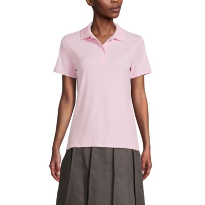 Women's Short Sleeve Feminine Fit Interlock Polo Shirt