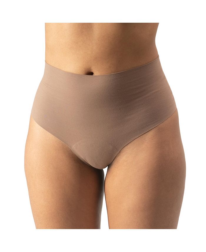 Panty Promise Plus Size Seamless Panty, Organic Cotton High Waist Hipster -  Macy's