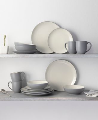 Colorwave Coupe 16 Pc. Dinnerware Set, Service for 4