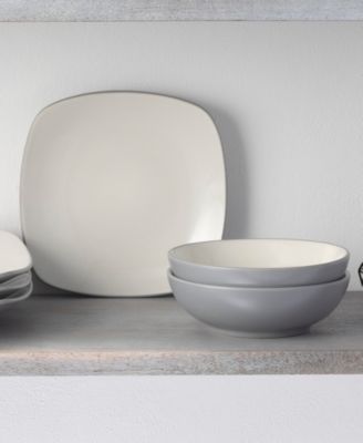 Colorwave Square 16 Pc. Dinnerware Set, Service for 4