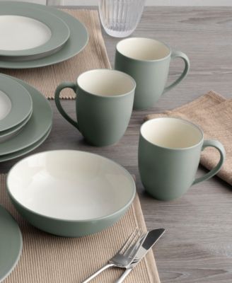 Colorwave Rim 16-Pc. Dinnerware Set, Service for 4