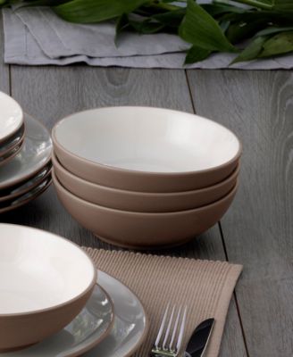 Colorwave Coupe 16 Pc. Dinnerware Set, Service for 4