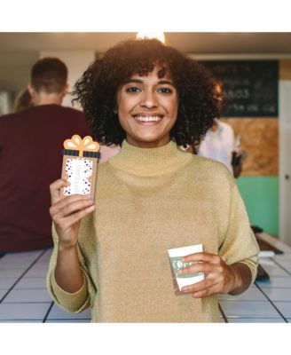 But First, Coffee Cafe Themed Party Card Sleeves Nifty Gifty Card Holders 8 Ct