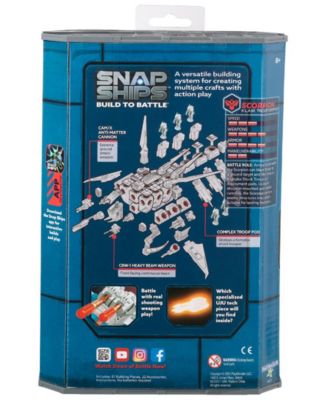 Snap Ships Build to Battle Scorpion K.L.A.W. Troop Dropper