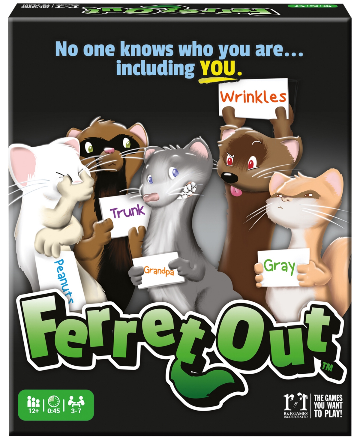 University Games Kids' R R Games Ferret Out Family Game In No Color