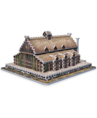 Wrebbit the Lord of the Rings Golden Hall Edoras 3D Puzzle, 445 Pieces