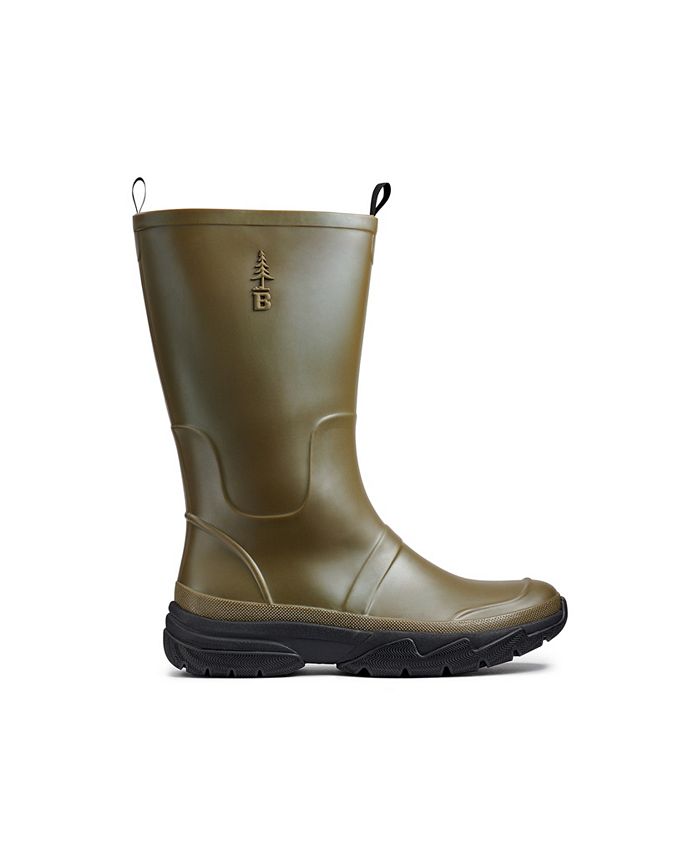 BASS OUTDOOR Men's Field Water Resistant Rain Boots Macy's