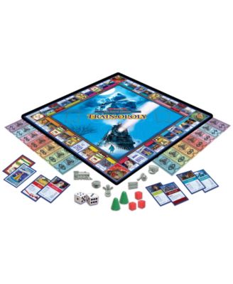 Masterpieces Puzzles the Polar Express Train-Opoly Collector's Edition Set