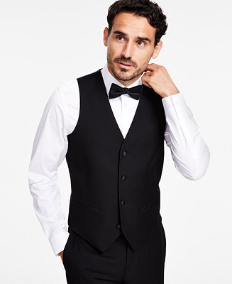 Alfani Men's Slim-Fit Stretch Tuxedo Vest, Created for Macy's - Macy's
