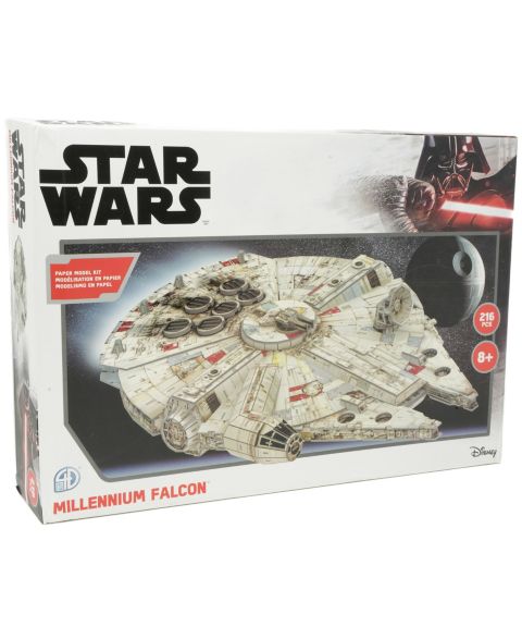 Детский пазл 4D Cityscape Star Wars Millennium Falcon 3D Puzzle, 216 Pieces, Ages 8+