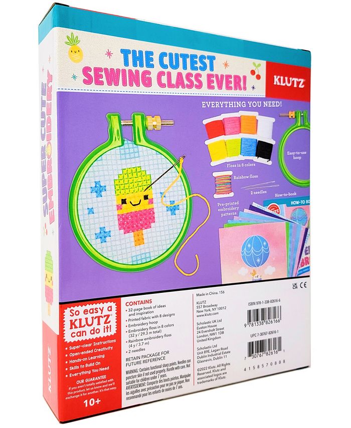 Klutz Super Cute Embroidery Set Macy's