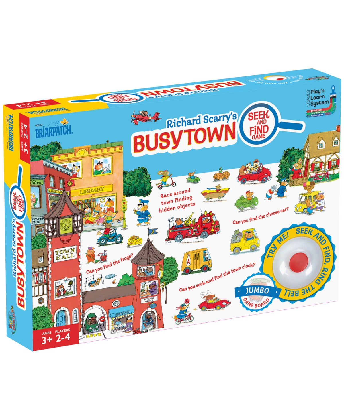 Areyougame Babies' Briarpatch Richard Scarry's Busytown Seek And Find Game In No Color