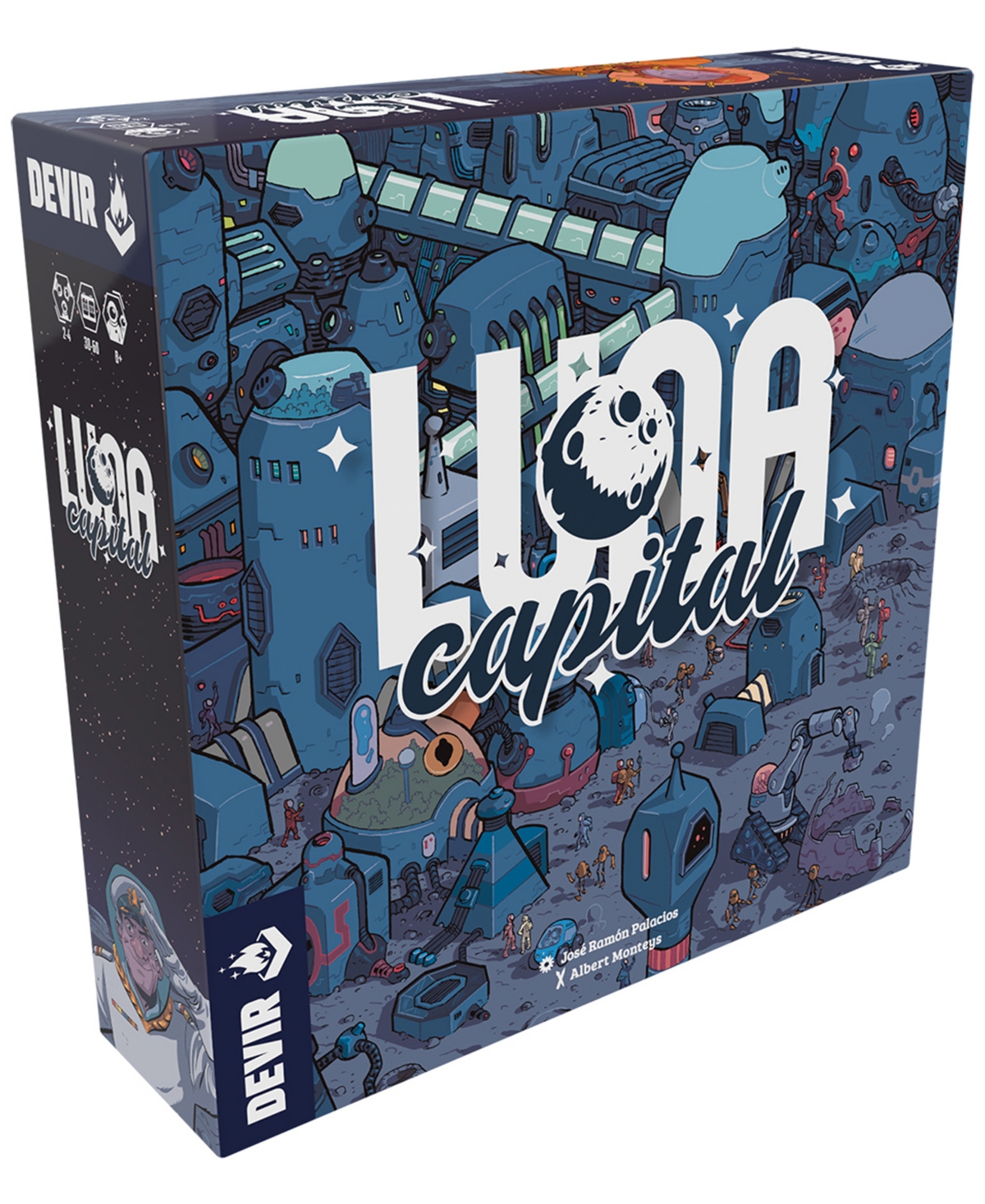 University Games Kids' Devir Luna Capital Game In No Color