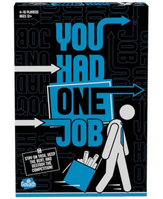 Goliath You Had One Job Party Game