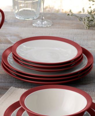 Colorwave Curve 16 Pc. Dinnerware Set, Service for 4
