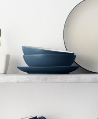 Colorwave Coupe 16 Pc. Dinnerware Set, Service for 4