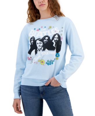 Love Tribe - Juniors' Beatles Crewneck Sweatshirt
