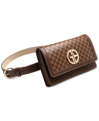 Giani Bernini - Women's Faux-Leather Logo Belt Bag