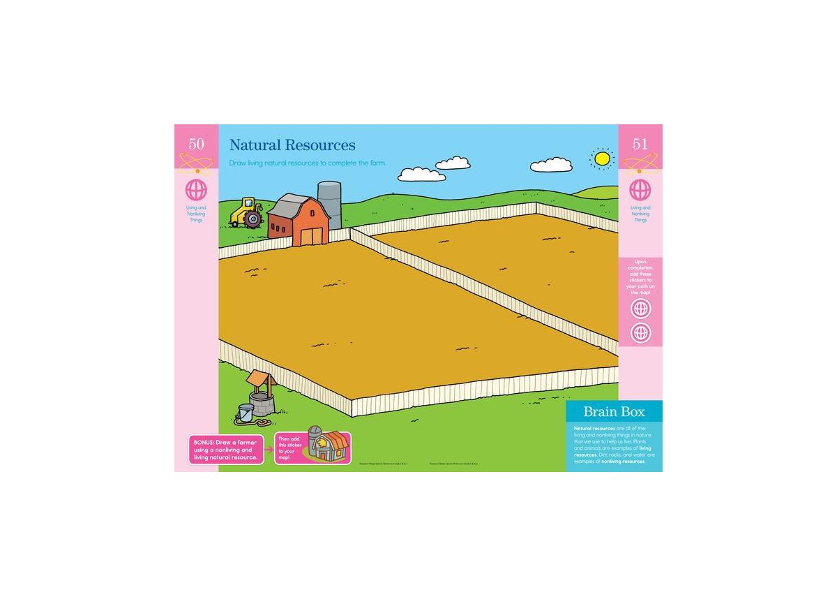 Summer Brain Quest: Between Grades K & 1 by Workman Publishing