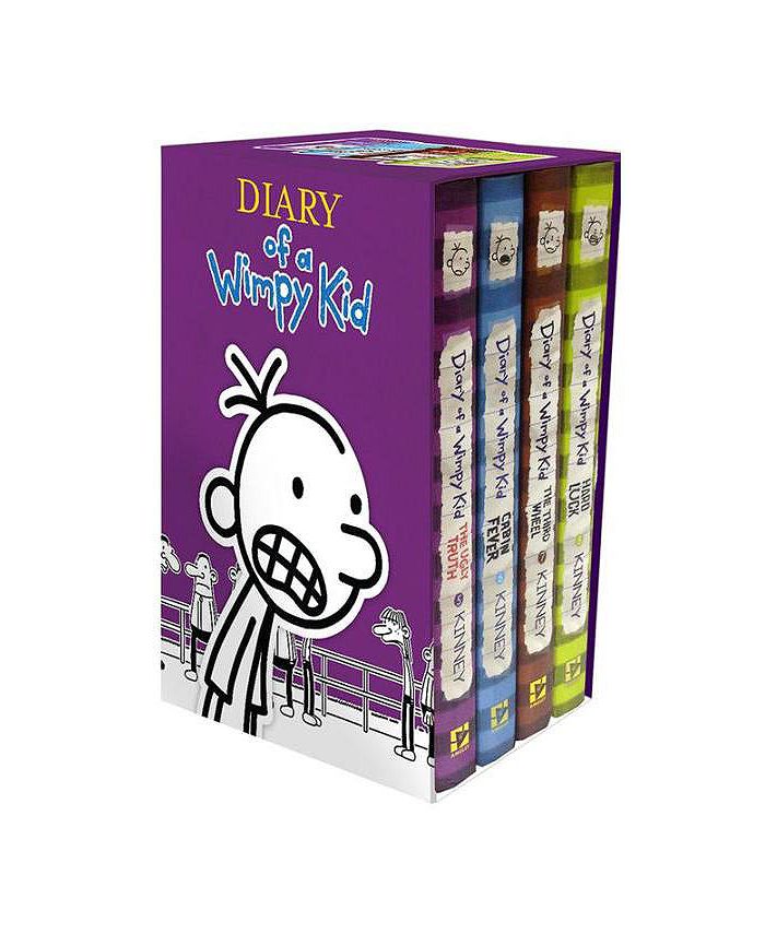 Barnes & Noble Diary of a Wimpy Kid Box of Books 5-8 by Jeff Kinney ...