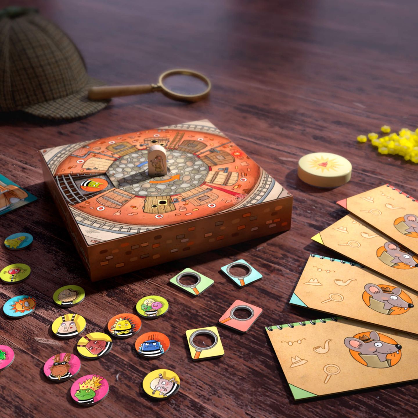 Детская настольная игра Haba Inspector Mouse Board Game, Ages 5+ — фото 2