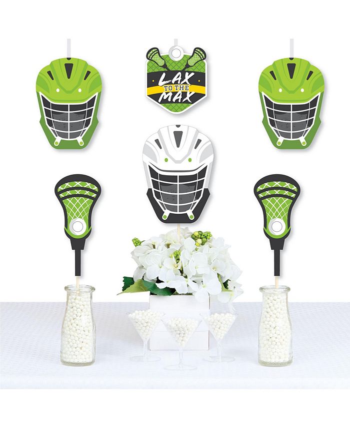 Big Dot of Happiness Lax to the Max Lacrosse Decorations DIY Party
