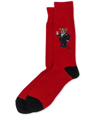 Polo Ralph Lauren Men s Martini Bear Crew Socks Macy s