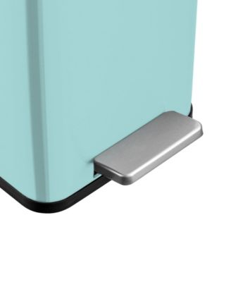 10L / 2.6 Gallon Slim Step Can - Shiny Baby Blue