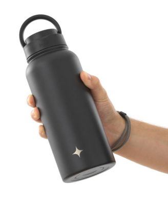 Water Bottle with Flip Lid, Sport Straw Lid, 32 oz