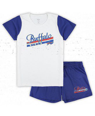 Concepts Sport Women's Royal, Red Buffalo Bills Plus Size Badge T-shirt and  Pants Sleep Set - Macy's