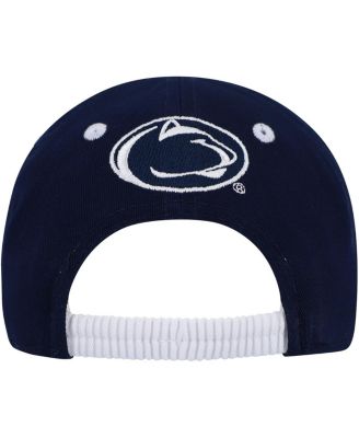 Infant Boys and Girls Navy, White Penn State Nittany Lions Old School Slouch Flex Hat