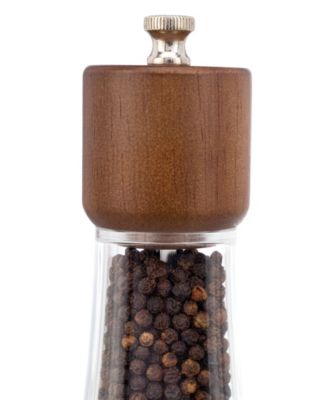 Maccelfield Round Top Soft Square Wood Mill and Shaker Set, 2 Piece