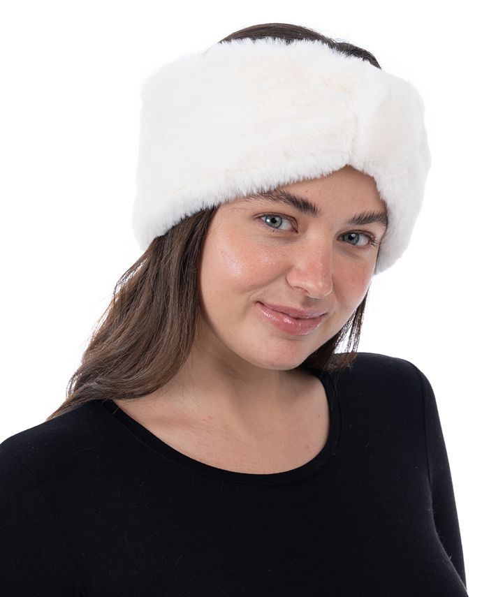 Faux fur shop hats at macy's