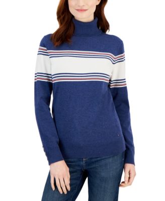 Women's Stella Colorblocked Turtleneck Sweater