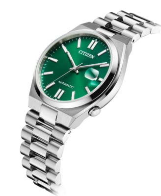 Men's Tsuyosa Automatic Stainless Steel Bracelet Watch 40mm