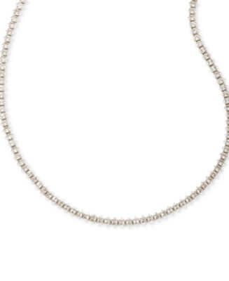 KENDRA SCOTT: RHODIUM CZ BELLA TENNIS BRACELET main image 0