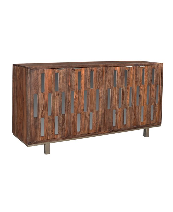 Mirrored sales credenza macys