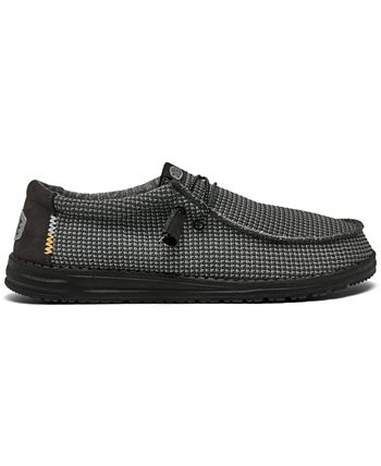 Hey Dude Men's Wally Sport Mesh Casual Moccasin Sneakers from