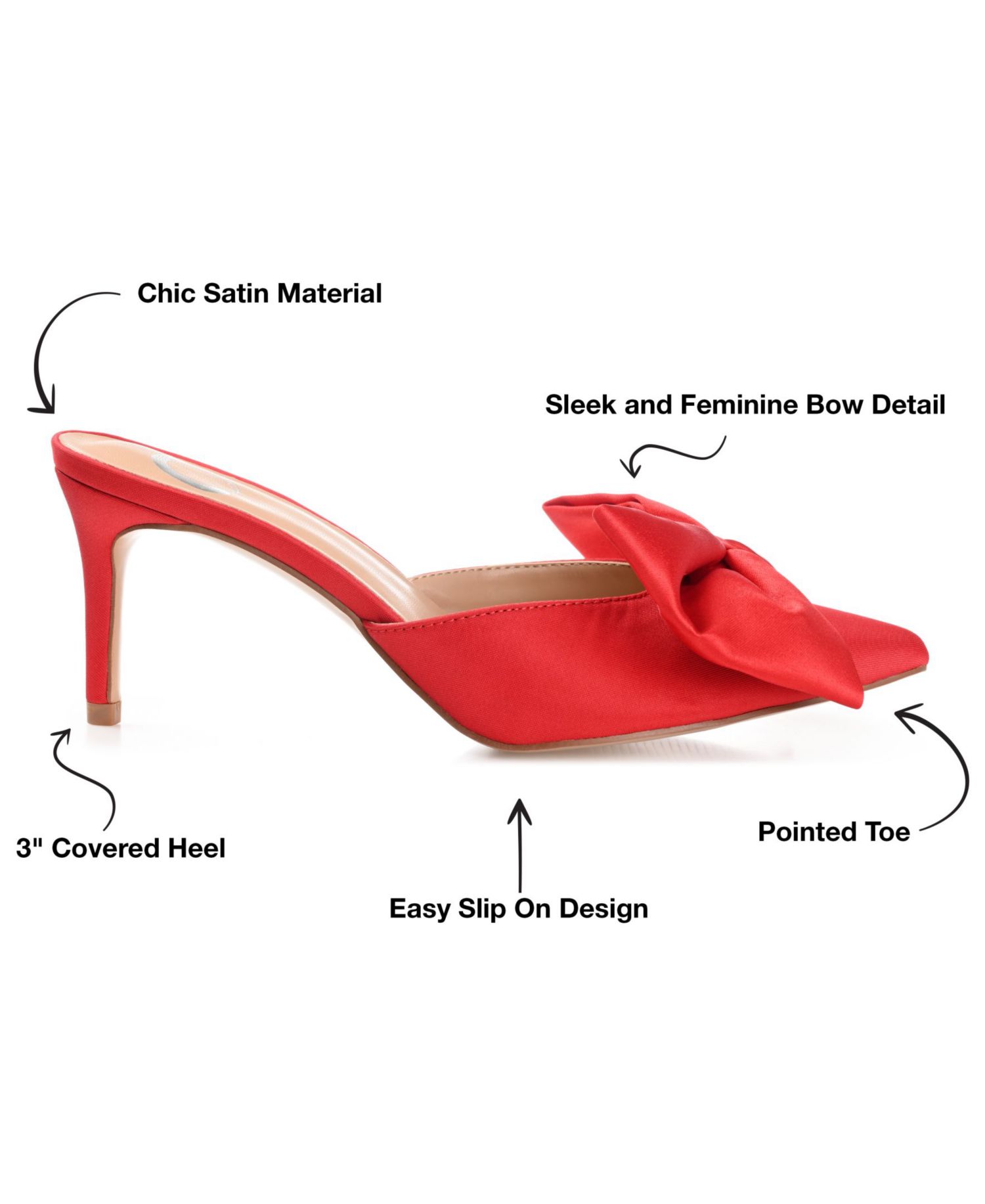 Women's Tiarra Bow Dress Mules