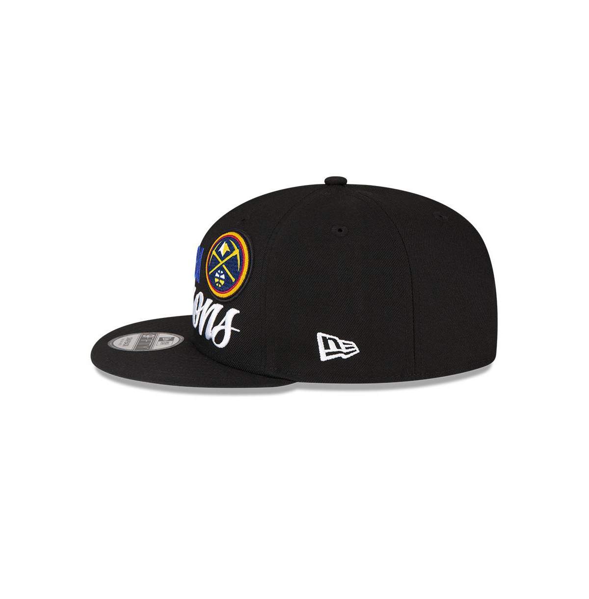 Men's New EraDenver Nuggets 2023 Nba Finals Champions Locker Room 9FIFTY Snapback Hat - Black