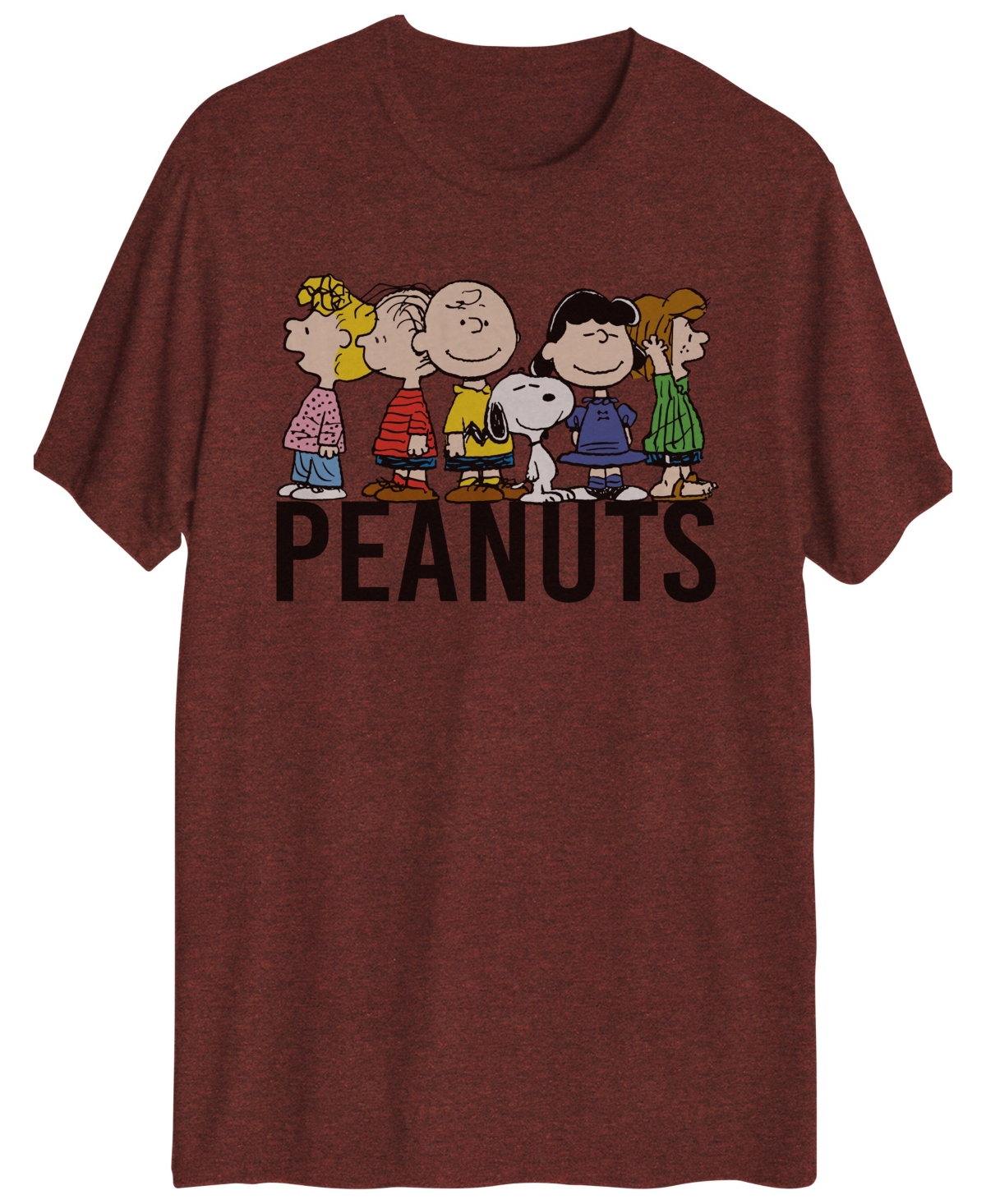 Men's Peanuts Short Sleeve T-shirt - Red